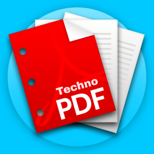 Techno Pdf Manager - Convert &amp; Compress Pdf Files icon