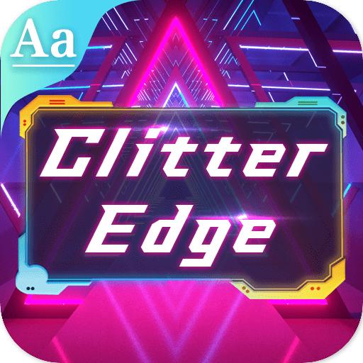 Glitter Edge Font for FlipFont , Cool Fonts Free icon