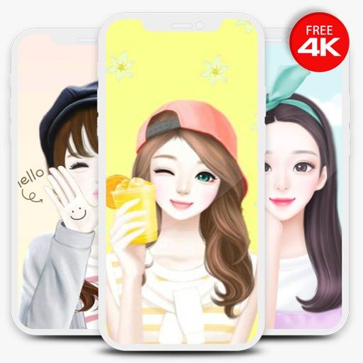 Girly Wallpapers Offline icon