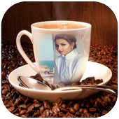 تركيب صورتك في فنجان قهوة icon