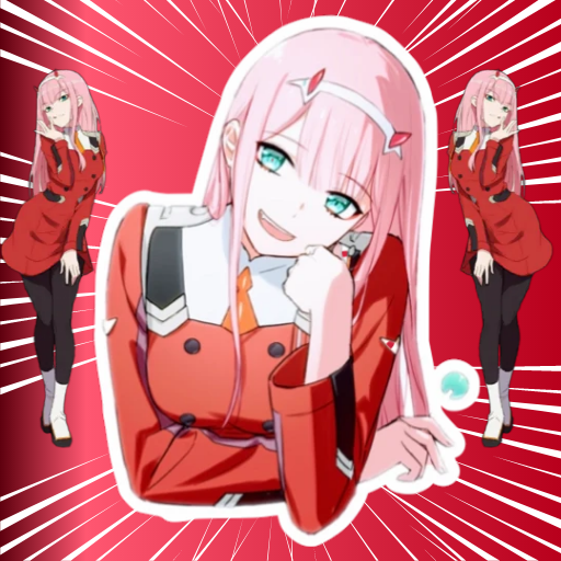 Darling in the Franxx stickers for Whatsapp icon