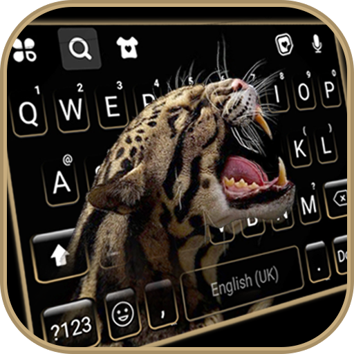 Roar Cheetah Background ng Keybord icon