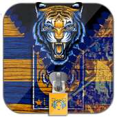 Tigres Lock Screen Zipper Wallpapers