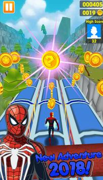 Subway Spider Runner 2018 screenshot 1
