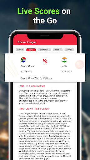 Live Cricket Score: CricNews screenshot 3